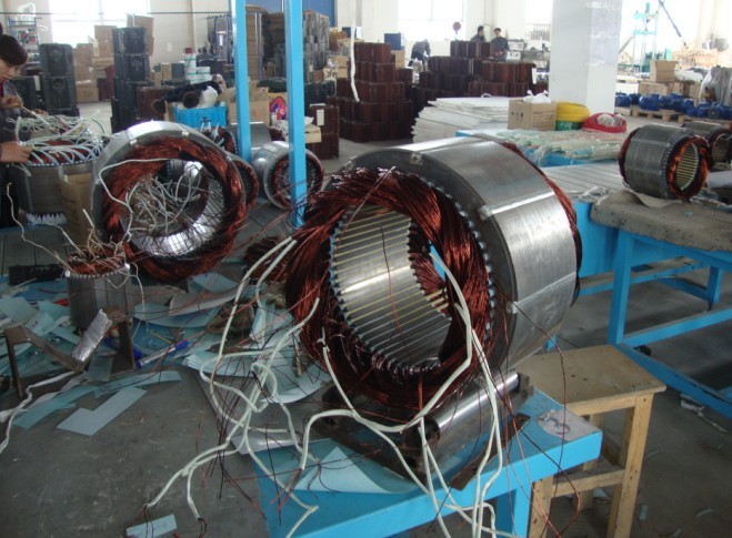 電機線圈繞組加工廠家?上海亞琦電機專業加工電機線圈嵌線下線入線_電機欄目